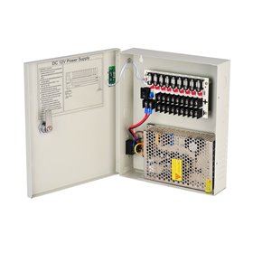 Sursa alimentare 12V / 5A cu 9 iesiri