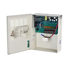 Sursa alimentare 12V / 10A cu 9 iesiri cu back-up