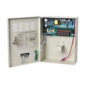 Sursa alimentare 12V / 5A cu 9 iesiri cu back-up