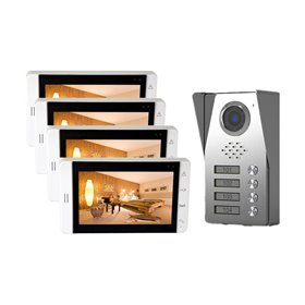 Videointerfon color 7" 4 familii Tongwei DP-705