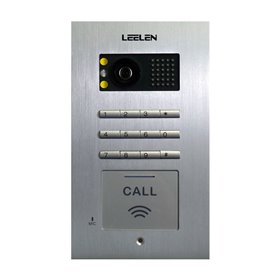 Post exterior videointerfon Leelen No18 cu cititor de card si tastatura