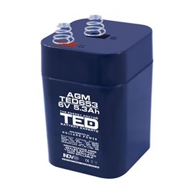 Acumulator AGM TED653 6V 5.3Ah