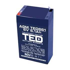 Acumulator AGM TED661F1 6V 6.1Ah