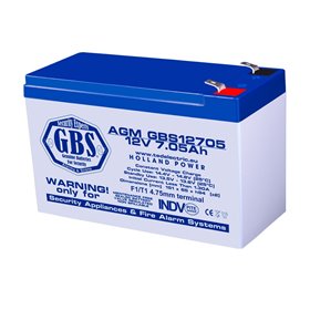 Acumulator AGM GBS12705F1 12V 7.05Ah