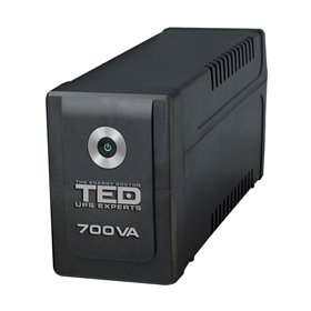 UPS 700VA 400W LED TED LINE INTERACTIVE CU STABILIZATOR 2 IESIRI SCHUKO