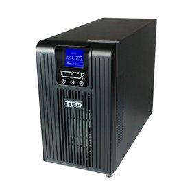 UPS 1050VA / 700W online cu dubla conversie 2 iesiri IEC C13 si 1 iesire Schuko
