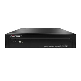 NVR 4 canale 5MP 4K POE Aevision AS-NVR8000-B02S004P-C2