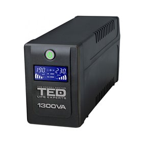 UPS 1300VA LINE INTERACTIVE CU STABILIZATOR 4 IESIRI SCHUKO