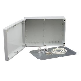 Doza exterior cu contraplaca metalica pentru montaj echipamente AWO604