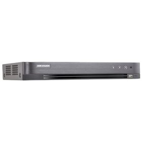 DVR 4 canale video 5MP, AUDIO HDTVI over coaxial - HIKVISION DS-7204HUHI-K1(S)