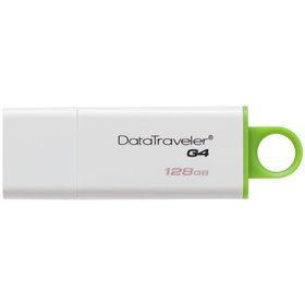 Kingston  128GB USB 3.0 DataTraveler I G4 (White + Green), EAN: '740617220483
