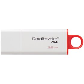 Kingston 32GB USB 3.0 DataTraveler I G4 (White + Red) EAN: 740617220469