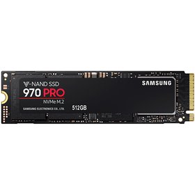 SAMSUNG 970 EVO PRO 512GB SSD, M.2 2280, NVMe, Read/Write: 3400 / 2500 MB/s, Random Read/Write IOPS 370K/500K