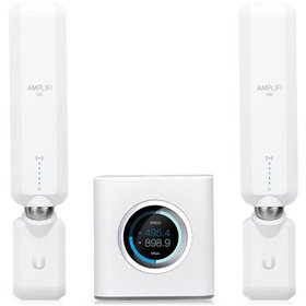 Ubiquiti AmpliFi HD (High-Density) Home Wi-Fi System, with 1x HD Mesh Router + 2x HD Meshpoints, Wi-Fi/Gigabit Ethernet (1) WAN,