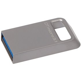 Kingston 128GB DTMicro USB 3.1/3.0 Type-A metal ultra-compact drive  EAN: 740617242928