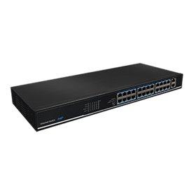 Switch 24 porturi PoE, 2 porturi uplink - UTEPO SF26P-LM