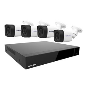Sistem Supraveghere Exterior 4 Camere Bullet 5MP