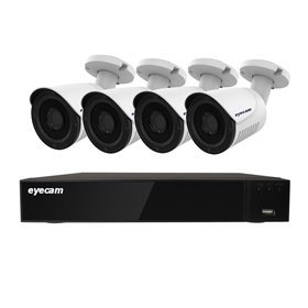 Sistem Supraveghere Exterior 4 Camere Starvis 2MP