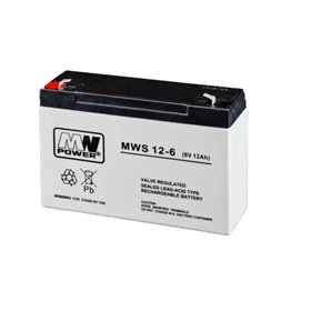 ACUMULATOR 12AH/6V MW POWER