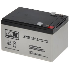 ACUMULATOR 12AH/12V MW POWER