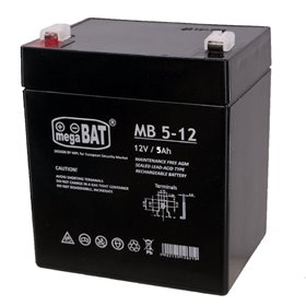 ACUMULATOR VRLA AGM  5Ah 12V MB5-12