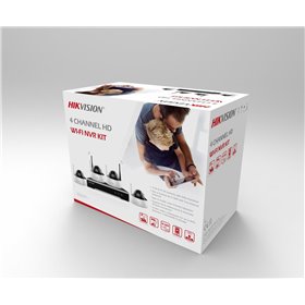 KIT 4CAMERE DOME+1NVR+1HDD WIFI 4MP