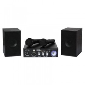 SET KARAOKE AMPLIFICATOR USB 2MIC+2 BOXE MODEL NOU