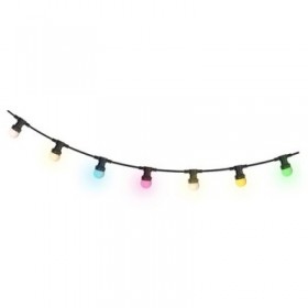 SIR ILUMINAT FESTIV 10M  IP44 CU 20 BECURI LED COLORATE