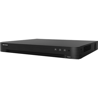 DVR PoC AcuSense 8 ch. video 5MP, Analiza video, Alarma - HIKVISION iDS-7208HUHI-M2-P
